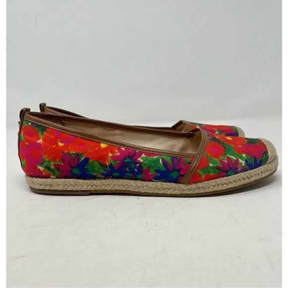 Antonio Melani Floral Espadrille Flats size 8/8.5 - Picture 1 of 12